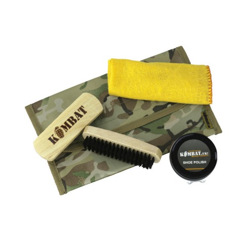 Boot Care Kit, Keep your footwear looking sharp and ready for inspection with this practical boot care kit in BTP